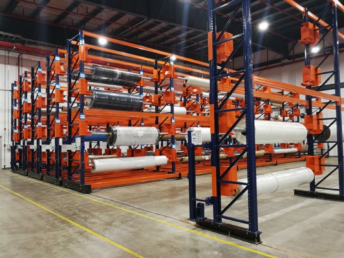 Frozen Warehouse Mobile Racks