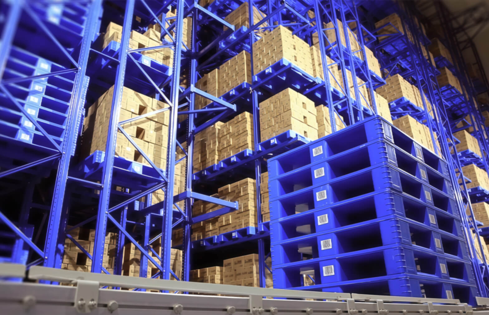 ASRS-stacker-crane-pallet-rack-space-utilization