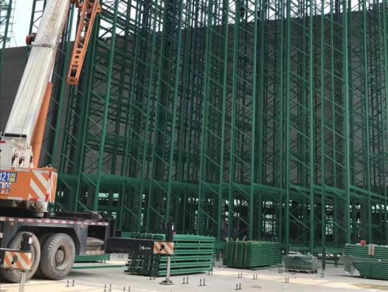 Spacer Saver High Bay Assembled Racking