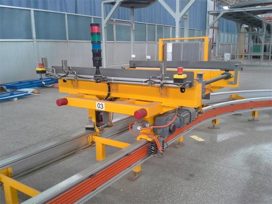 Pallet monorail systems